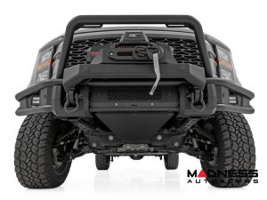 Ford F-150 Front Bumper - Tubular - Rough Country - (2021 -2023) - w/ Winch Plate